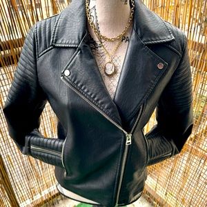 Top Shop Motorcycle Jacket Size S